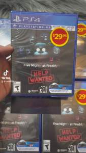 Đĩa Game PS4/PS5 : Five Nights at Freddys: Help Wanted (new)