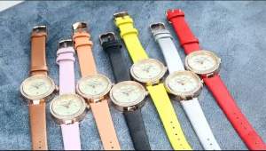 PROMO PAKET GELANG & BOX ORI!!! Jam Tangan Coach Wanita Body Permata Tangal Bawah Aktif Strap Tali Kulit