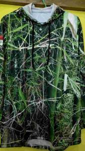 baju camo hunting berburu bahan tebal motif bambu/jersey camo hunting/baju berburu lengan panjang terbaru