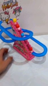 Mainan Tangga Kitty Slide Jalur Track Hello Sweety