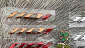 Tem số 110i số nổi. Hàng gia công (giá 1 cặp) cho Future Wave VisionAb