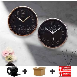 Jam Dinding / Jam Dinding Minimalis / Jam Dinding Quartz / Angka Timbul