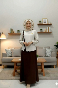 Pica set Rok setelan rok wanita dewasa bahan Rib knit japan premium model terbaru kekinian viral terlaris