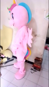kostum badut kuda poni