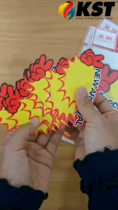4 Size Pop Card Paper Marketing Discount Promotion Sales Advertising Sign Price Offer Jualan Card Tag Label Tags Label