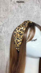 [VELMORRA] Headband Feline Bando Korea Leopard Totol Macan