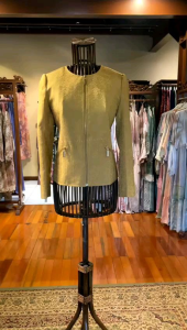 Fitted Coat Viscos Dian Pelangi: Jaket Cantik Anggun Modis Modern