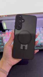 Hardcase With Magsafe SAMSUNG A54 A34 A24 A15 A16 A55 A25 A35 A56 A36 A26 5G Crystal Airbag Hybrid MAGSAFE Case Samsung A55 A35 A15 A54 A34 A24