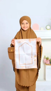 Mukena KYMORA 3in1 Katun Micro Untuk Semua Usia Free Sejadah