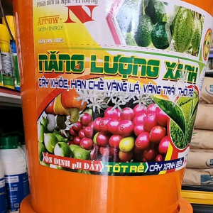 Phân vi lượng Năng lượng xanh Quang Nông phục hồi cây kích rễ đẹp trái lớn trái ( xô 20kg)
