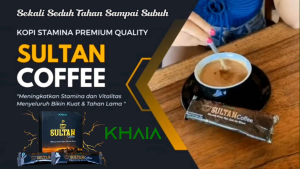 SULTAN COFFEE 1 BOX ISI 10 SACHET ORIGINAL KOPI KESEHATAN