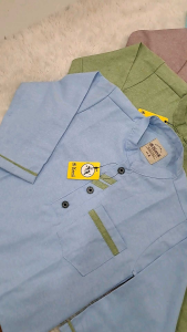 BAJU KOKO SETEAN KOKO KURTA ANAK LAKI LAKI LENGAN PANJANG USIA 1-15 TAHUN BAHAN KATUN OXPORD(HAROMAIN)