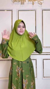 JILBAB MUSLIMAT NU DOUBLE SERUT L