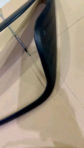 Paket Garnish Depan Belakang Outer Handle Tank Cover Ayla 2023 2024 2025 Hitam Chrome Carbon