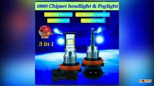 h11 3 in 1 color 1860 chipset headlight Foglight jdm yellow pink white blue