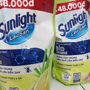 NƯỚC LAU SÀN SUNLIGHT HƯƠNG CHANH YUZU & SẢ