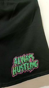 kolor pendek hitam clothing