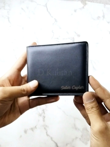 Dompet Pria Kulit Wallet Dompet Cowok Kulit GRATIS UKIR NAMA