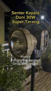 Senter Kepala Dony 30Watt MS-309: So Big, Super Terang & Tahan Air