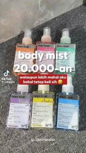 •88• GRACE NICOLE Parfum Body Mist Tahan Lama Awet Seharian 100ml BPOM