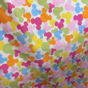 ผ้าลายการ์ตูน ผ้าคอตตอนทีซี หน้าผ้า45 นิ้ว ผ้าพิมพ์ลายหน้าเดียว