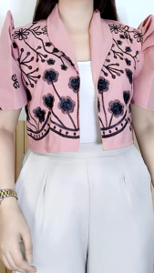SMALL TO LARGE • Maria Clara Modern Filipiniana Bolero Top