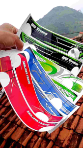 Stiker Miniatur Bus Body Livery Viral