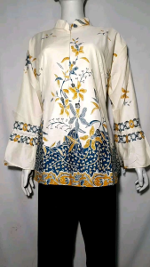 Blus Batik Andini Katun Primissima Lengan Panjang