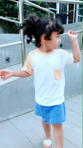 Barnbee Raglan Pocket Combine - Kaos Anak Raglan Kombinasi Saku - Cotton Combed 30s Premium