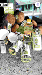 vco(virgin coconut oil) ckal58 kemasan 500ml#minyak kelapa murni#vco herbal#virgin coconut oil ckal58