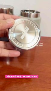 BÌNH GIỮ NHIỆT BỎ TÚI CÁ NHÂN MOMO 200ML
