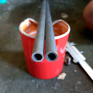 Pipa Besi Seamless OD 12mm ID 8mm Tebal 2mm Panjang sampai 100cm