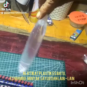 alat pengikat es tanpa karet