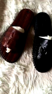 dép da da bò thật hàng sản xuất tại xưởng bao chất từng đôi.viền khâu vòng quanhda mềm êm chắc chắn