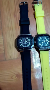 {BISA COD}  jam tangan pria swiss army sport sepaket sesuai di foto dapat gelang jangkal chorono variasi tanggal aktif body kota tali rubber/karet