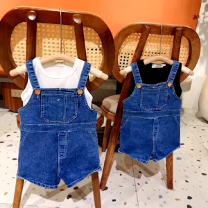 Yếm quần cho bé trai bé gái kèm áo sát nách