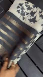 new Semi Binny silk *Same boder only* *Beautiful Soft Semi Binny silk sarees with floral design* *Beautiful Binny zari woven borders* *Pallu n Blouse as shown in pic*