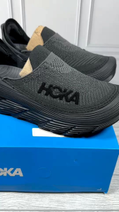 Sepatu Lari Pria Hoka TC Super Premium Shoes Free Kaos Kaki & Gelang