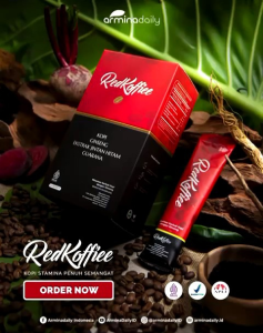 RED KOFFIEE 1 BOX 10 SACHET KOPI ASLI