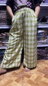 Bohemian Pants for Men and Women with Loose Fit Drawstring Waist Casual Wear