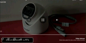 Paket cctv hikvision 8 ch 6 kamera colorvu audio 3K bluit mic