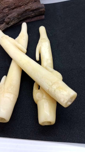 Sedotan Once Tulang Sapi Motif Ukir Bambu Petuk F52