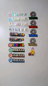 ฟอยสติ๊กเกอร์รถมอเตอร์ไซค์ - สติ๊กเกอร์หมวกกันน็อคYAMAHA สะท้อนแสงทุกแบบ