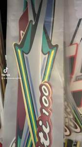 Bộ tem honda Citi đời 95 màu đỏ hàng Nhập Thái Lan chất lượng cao dành trang trí riêng cho dòng xe này tem màu sắc cực đẹp và bềngiá bán cực tốt bán lẻ như bán sỉ