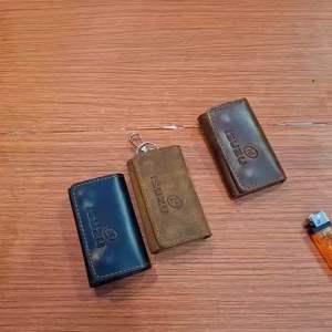 Isuzu gantungan kunci mobil kulit asli lipt