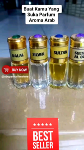 Minyak Wangi Parfum Bibit Al Rehab Parfum Ibadah Kualitas Premium 100% Murni Non Alkohol