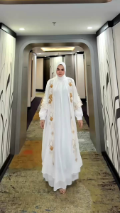 terbaru gamis abaya azahra 2in1 outer lepas pasang fashion wanita muslim//dress gamis