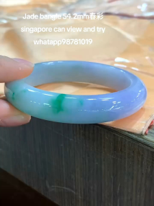 Jade bangle 54.2mm grade A singapore