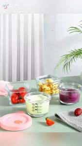 Baby Glass Food Storage Box婴儿玻璃辅食盒