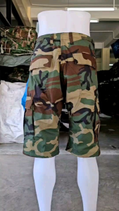 กางเกงทหารขาสั้น3ส่วนลายพรางวู้ดแลนด์ (งานเหมือนแท้) มีเอวให้เลือกครบทุกไซส์